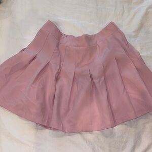 My Violet - Size L - Pink Pleated Women's Skort